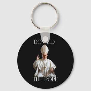 Llavero Papa Trump Divertido Trump Vaticano Cristiano Retr