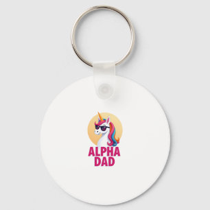 Llavero Papá Unicornio Divertido Laufey Hombres Día del Pa