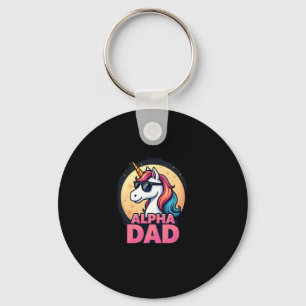 Llavero Papá Unicornio Divertido Laufey Hombres Día del Pa