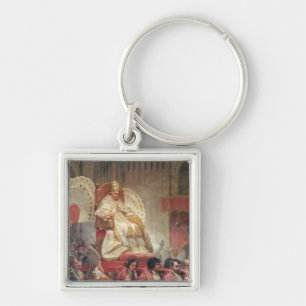 Llavero Papa VIII en San Pedro en el Sedia Gestatoria