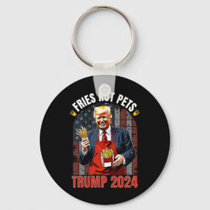 Llavero Papas Fritas Trump No Mascotas 2024 Vuelve a Hacer