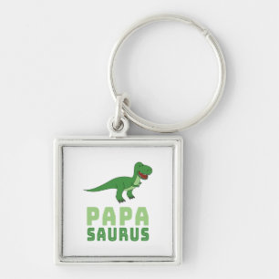 Llavero Papasaurus Dinosaur Tyrannosaurus Rex Día del Padr