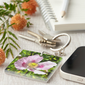 Llavero Papaver Somniferum Poppy Art