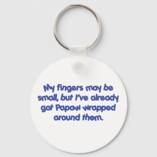 Llavero Papaw's envuelto (azul)