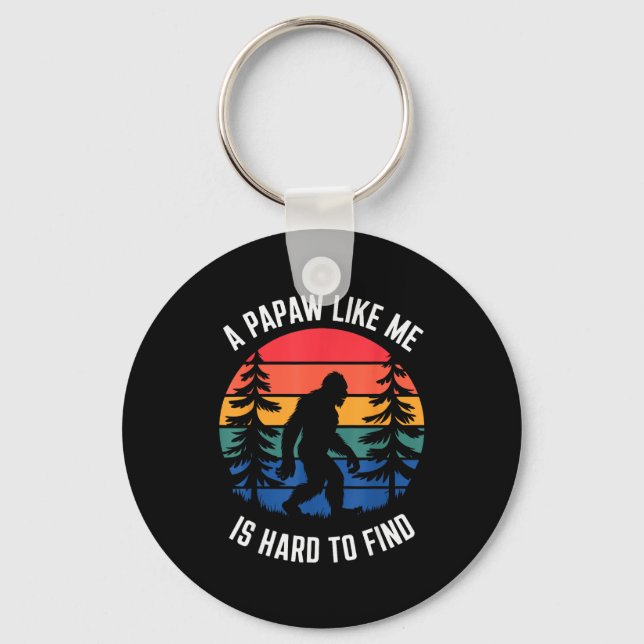 Llavero Papaw Design For Grandpa From Grandkids Father's D (Anverso)