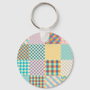 Llavero Papel de época: fondo textil sin costuras