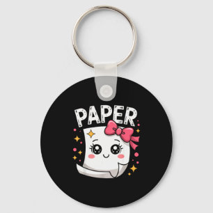 Llavero Papel de Halloween Tijeras Roca Coincidencia Lindo