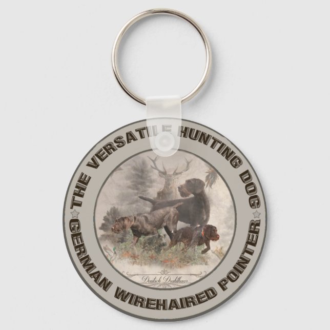 Llavero Papel de imán de coches del Pegatina de caza versá (Anverso)