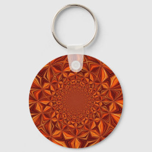 Llavero Papel digital rojo Kaleidoscope-28503