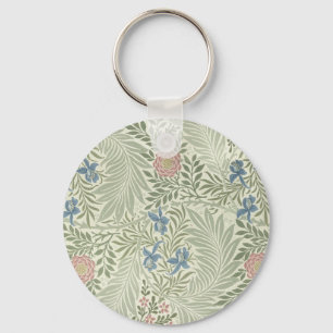Llavero Papel pintado floral Larkspur de William Morris