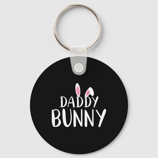 Llavero Papi Bunny Easter Embarazada Mamá Matando Pareja (Anverso)