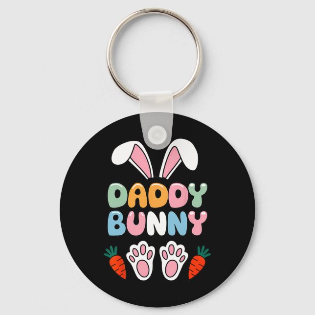 Llavero Papi Bunny Easter Shirt - Meme Gracioso Para Papás (Anverso)
