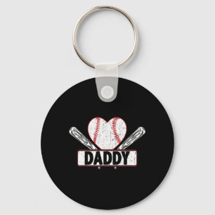 Llavero Papi de béisbol Familia Mateo Softbol Baseball L