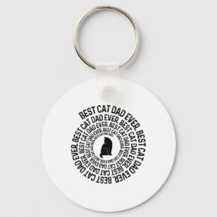 Llavero Papi de gato espiral - mejor papa de gato en espir