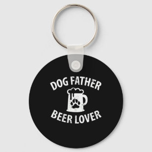 Llavero Papi Gift Dog Padre Beer Lover