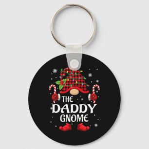 Llavero Papi Gnome Navidades Coincidentes PJS Para Familia