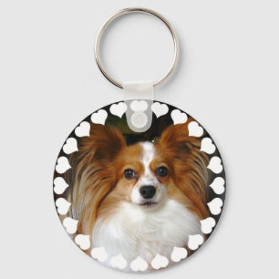 Llavero Papillon Keychain