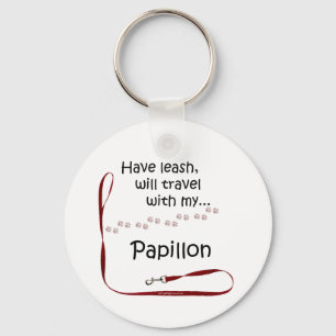 Llavero Papillon Travel Leash - Keychain