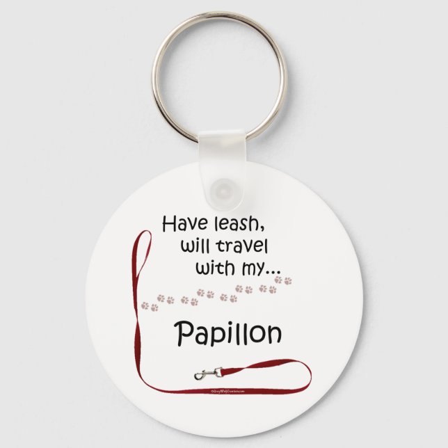 Llavero Papillon Travel Leash - Keychain (Anverso)