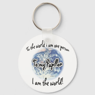Llavero Papillon World 2 - Keychain