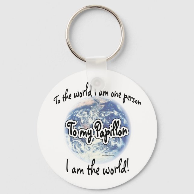 Llavero Papillon World 2 - Keychain (Anverso)