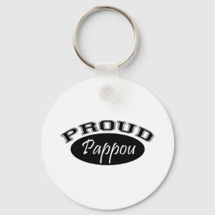 Llavero Pappou orgulloso (negro)