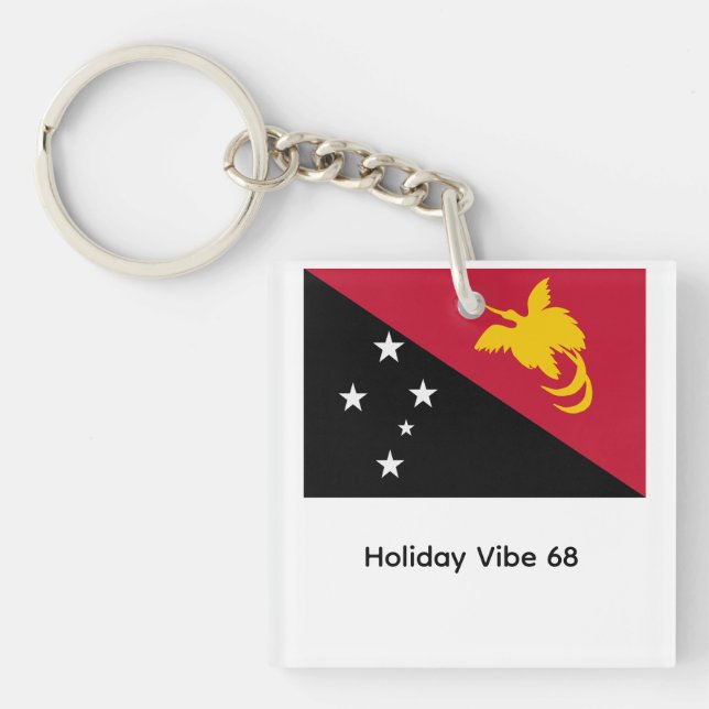Llavero Papua neuguinea flagge  (Frente)