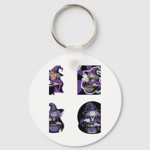 Llavero Paquete de Stickers de Bruja - Sticker de Pociones