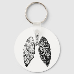 Llavero par de pulmones