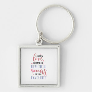 Llavero Par Regalo Nuestra Historia De Amor Es Mi Favorito