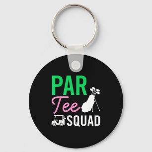 Llavero Par Tee Squad Divertido Cumpleaños Partido Golf Ju