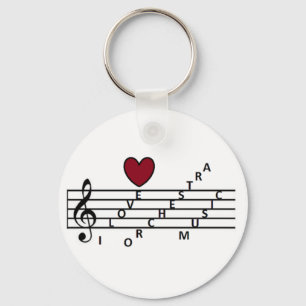 Llavero Para el amante de la música orquistra