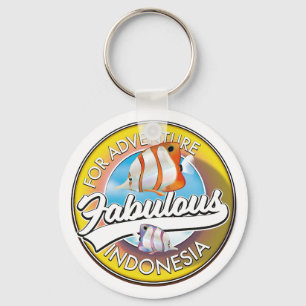 Llavero Para el logo de Indonesia Fabuloso para Aventura