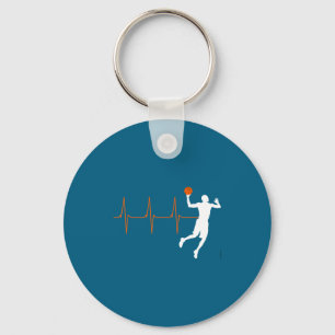 Llavero Para entrenador de jugador de baloncesto masculino