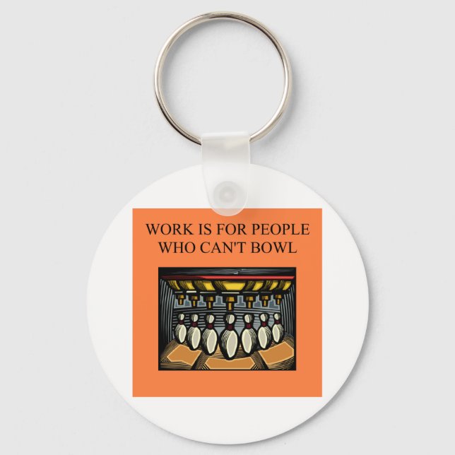 Llavero para fanáticos de los bolos (Anverso)