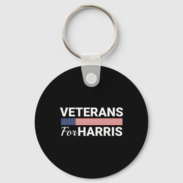 Llavero Para Harris 2024 - Votos militares Kamala Harris 1 (Anverso)