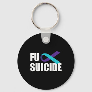 Llavero Para la prevención del suicidio en la cinta de la