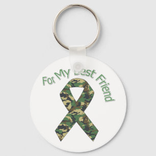 Llavero Para mi cinta de los militares del mejor amigo