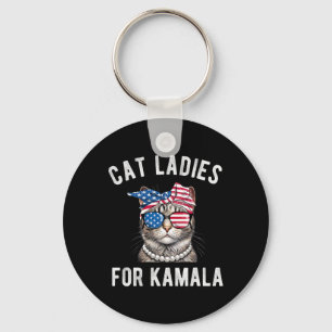 Llavero Para Mujeres De Gato Kamala Harris, Usa 2024