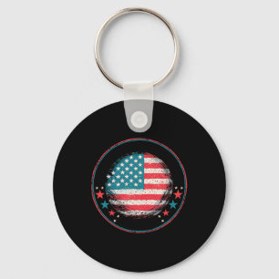 Llavero Para Trump 2024 Bandera Estadounidense1