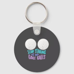 Llavero Parada Divertida Deja De Mirar Mi Golf _ Regalo Di