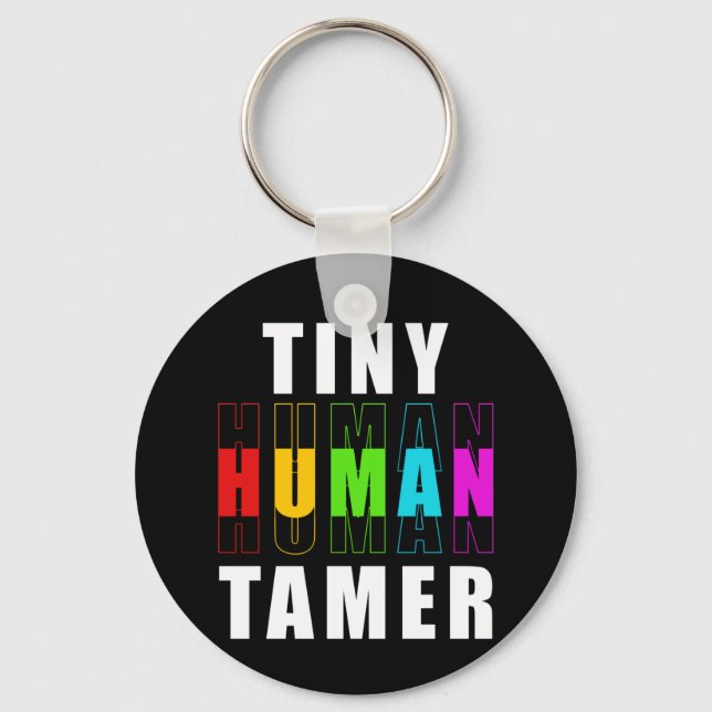 Llavero Paraeducador Paraprofesional Tiny Tamer Teacher (Anverso)