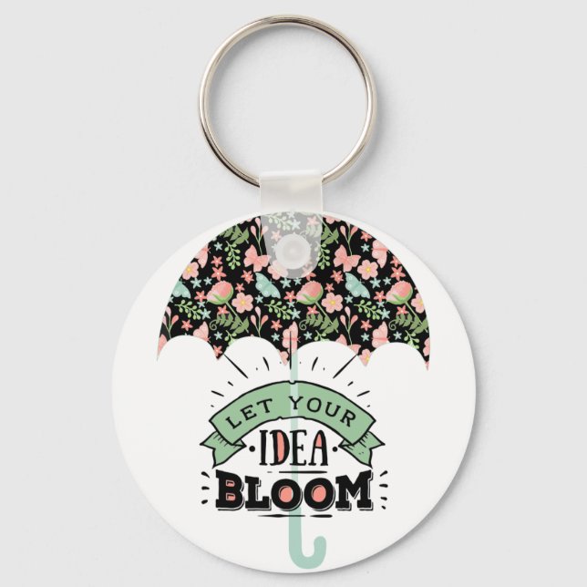 Llavero Paraguas Idea Bloom (Anverso)