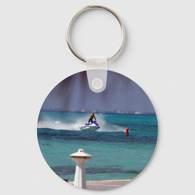 Llavero Paraíso de Jet Ski (Anverso)