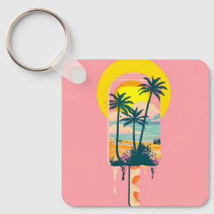 Llavero Paraíso de los dulces de verano tropical