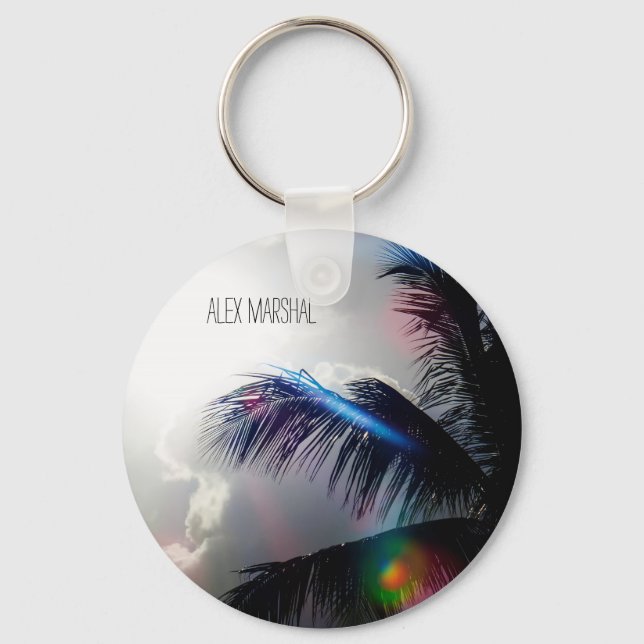 Llavero Paraíso tropical (Anverso)