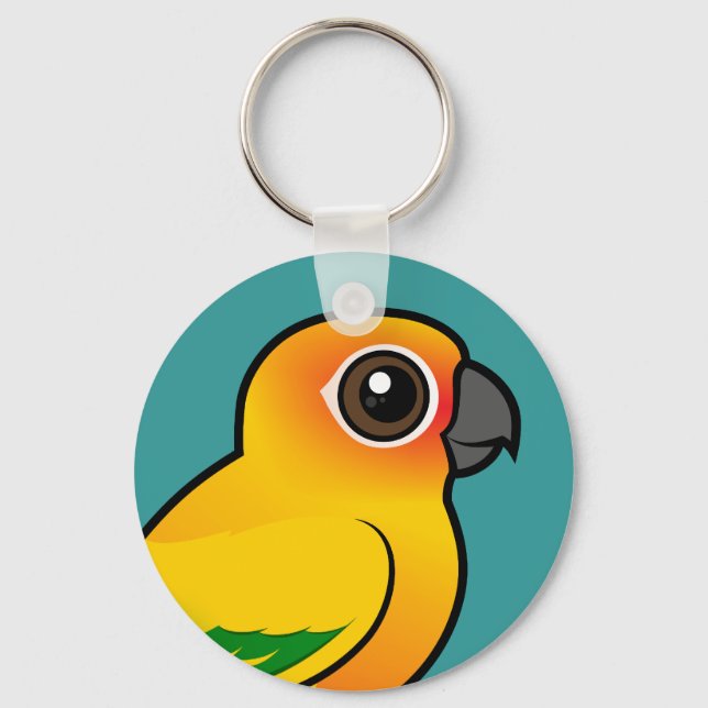 Llavero Parakeet Birdorable Sun (Anverso)