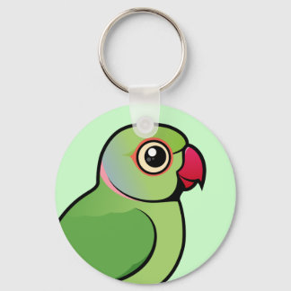Llavero Parakeet de anillo Rosa