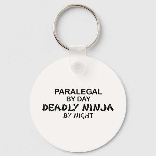 Llavero Paralegal Deadly Ninja by Night (Anverso)