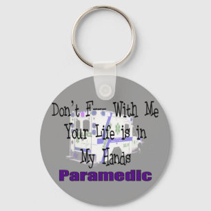 Llavero Paramedic "Don't F--- With Me"